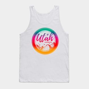 Utah Mountains Tank Top